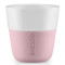 Набор чашек для эспрессо, 80 мл, 2 шт, розовый
