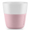 Набор чашек для эспрессо, 80 мл, 2 шт, розовый