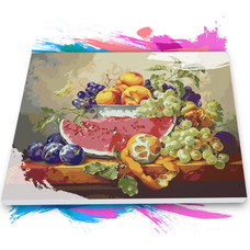 Набор для написания картины НАТЮРМОРТ С АРБУЗОМ (50*40см)